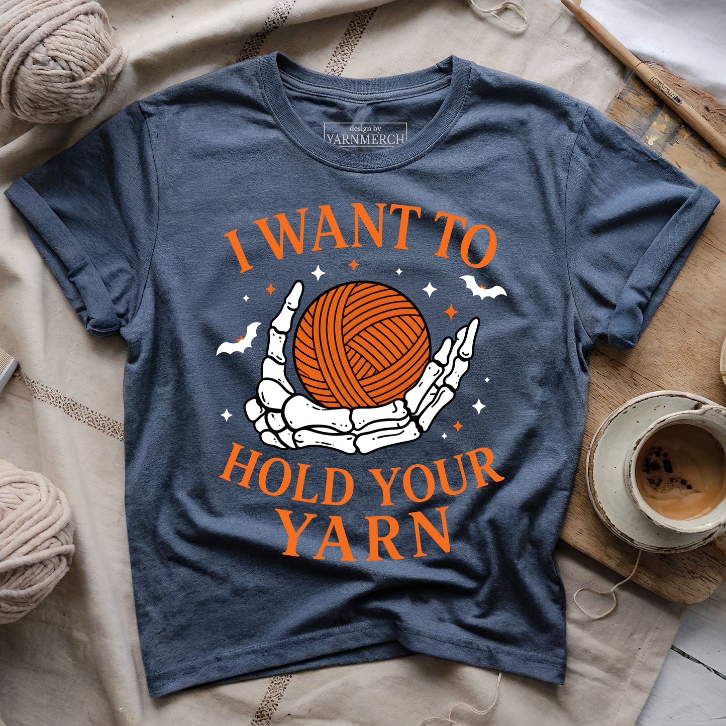 Hold your yarn T-shirt