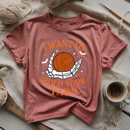 Hold your yarn T-shirt