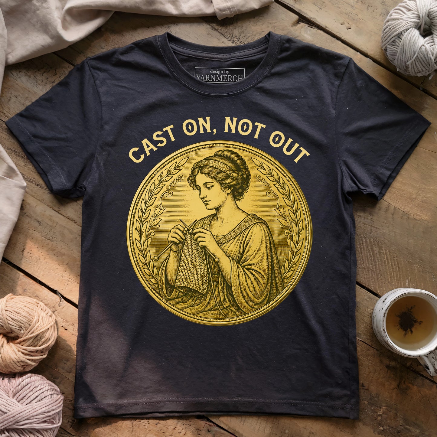 Cast On, Not Out T-shirt