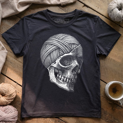 Yarn Skull Brain T-shirt