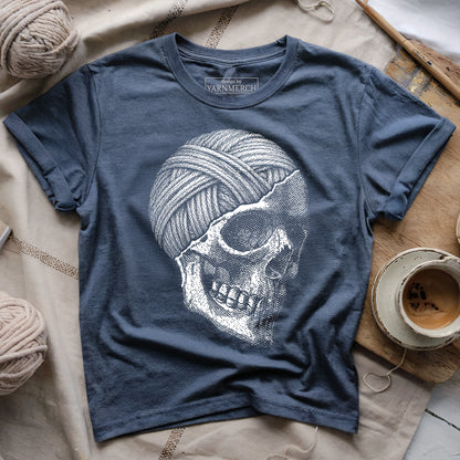 Yarn Skull Brain T-shirt