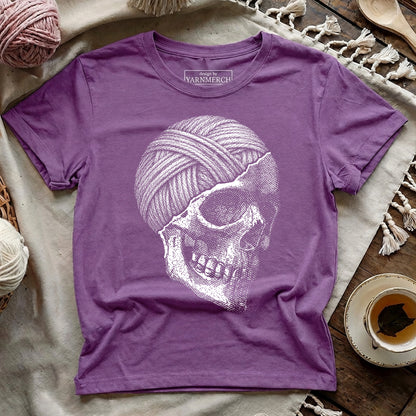 Yarn Skull Brain T-shirt