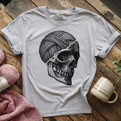 Yarn Skull Brain T-shirt