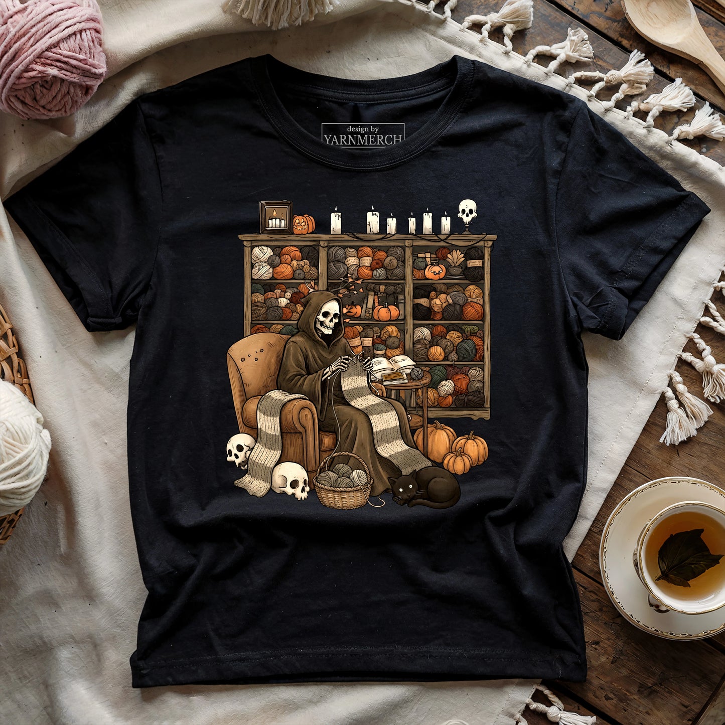 Grim's Cozy Yarn T-shirt