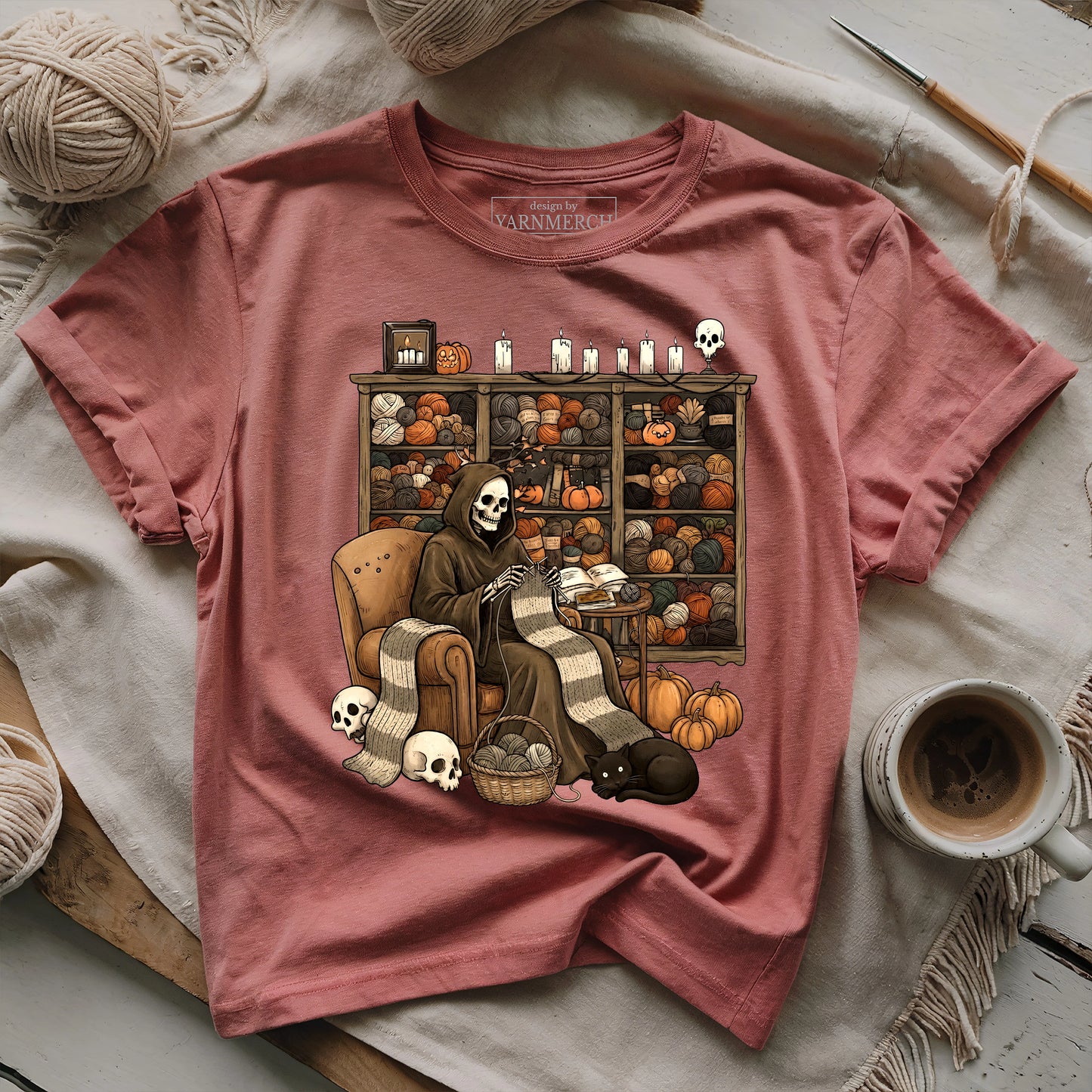 Grim's Cozy Yarn T-shirt