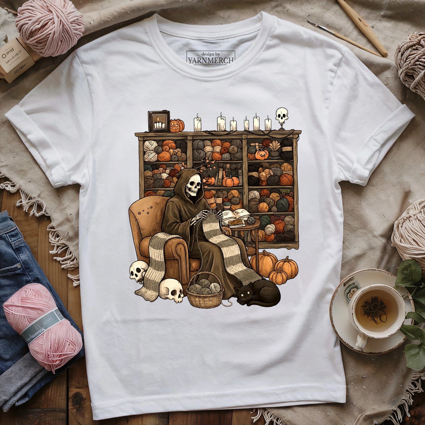 Grim's Cozy Yarn T-shirt