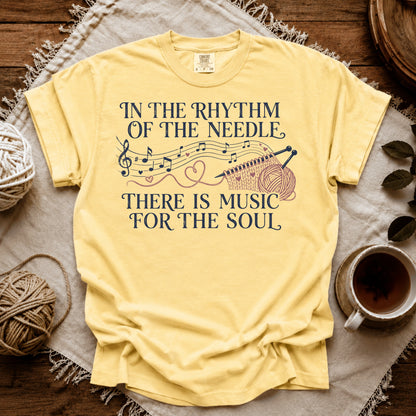 Comfort Colors Rhythm of the Needles! T-shirt