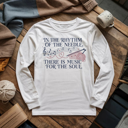 Rhythm of the Needles! Long Sleeve T-shirt