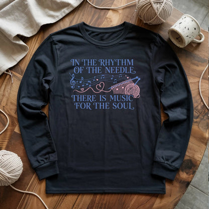 Rhythm of the Needles! Long Sleeve T-shirt