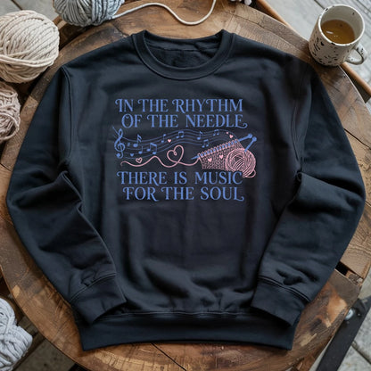 Rhythm of the Needles! Sweatshirt