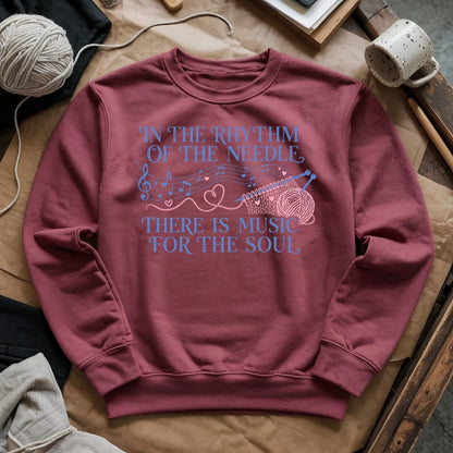 Rhythm of the Needles! Sweatshirt