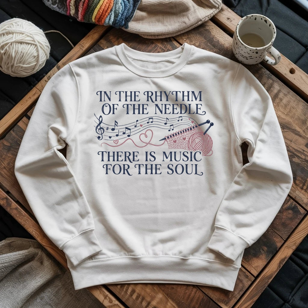 Rhythm of the Needles! Sweatshirt