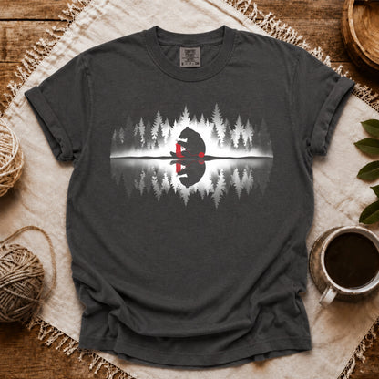 Comfort Colors Bear Knitting Reflection T-shirt