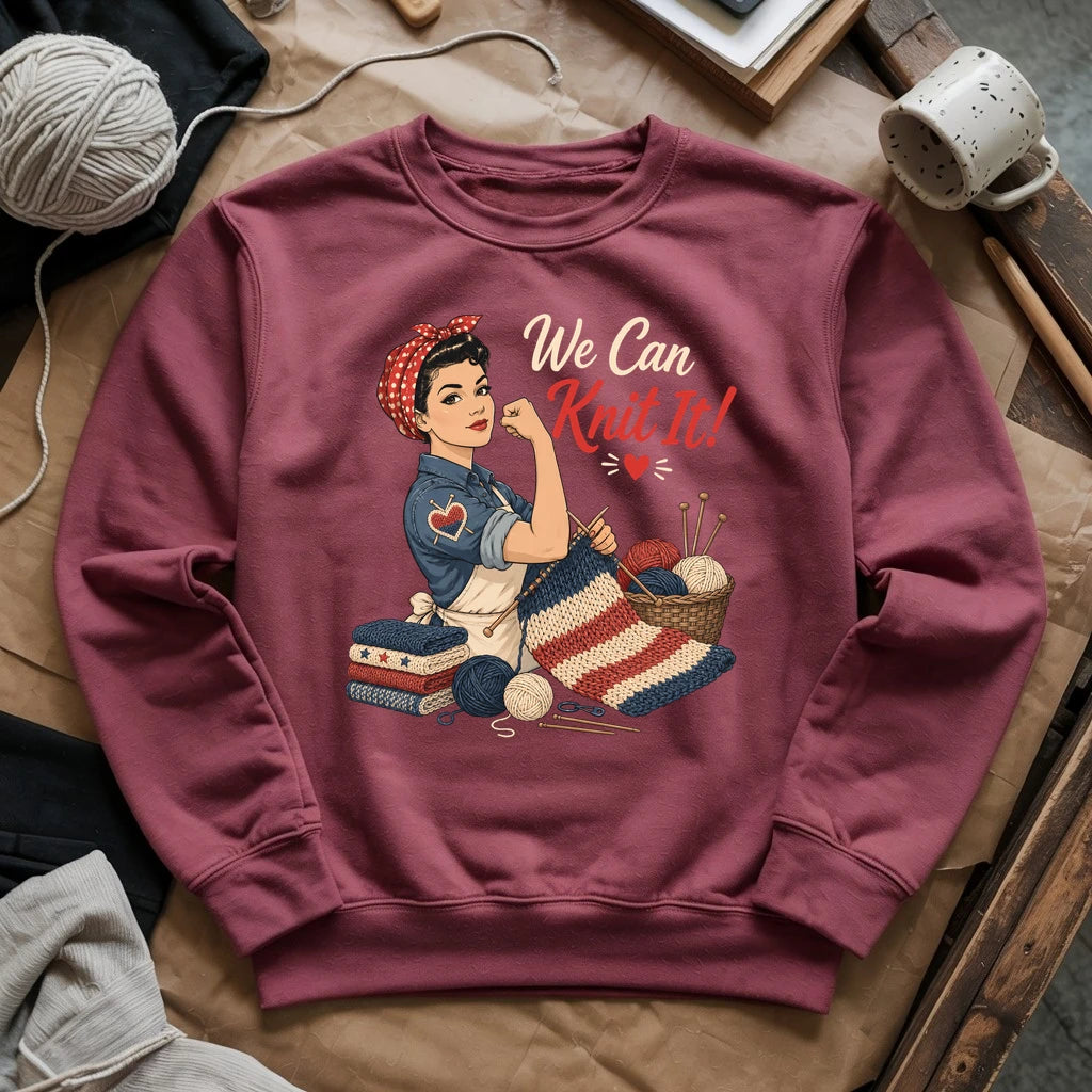 We Can Knit It Sweatshirt