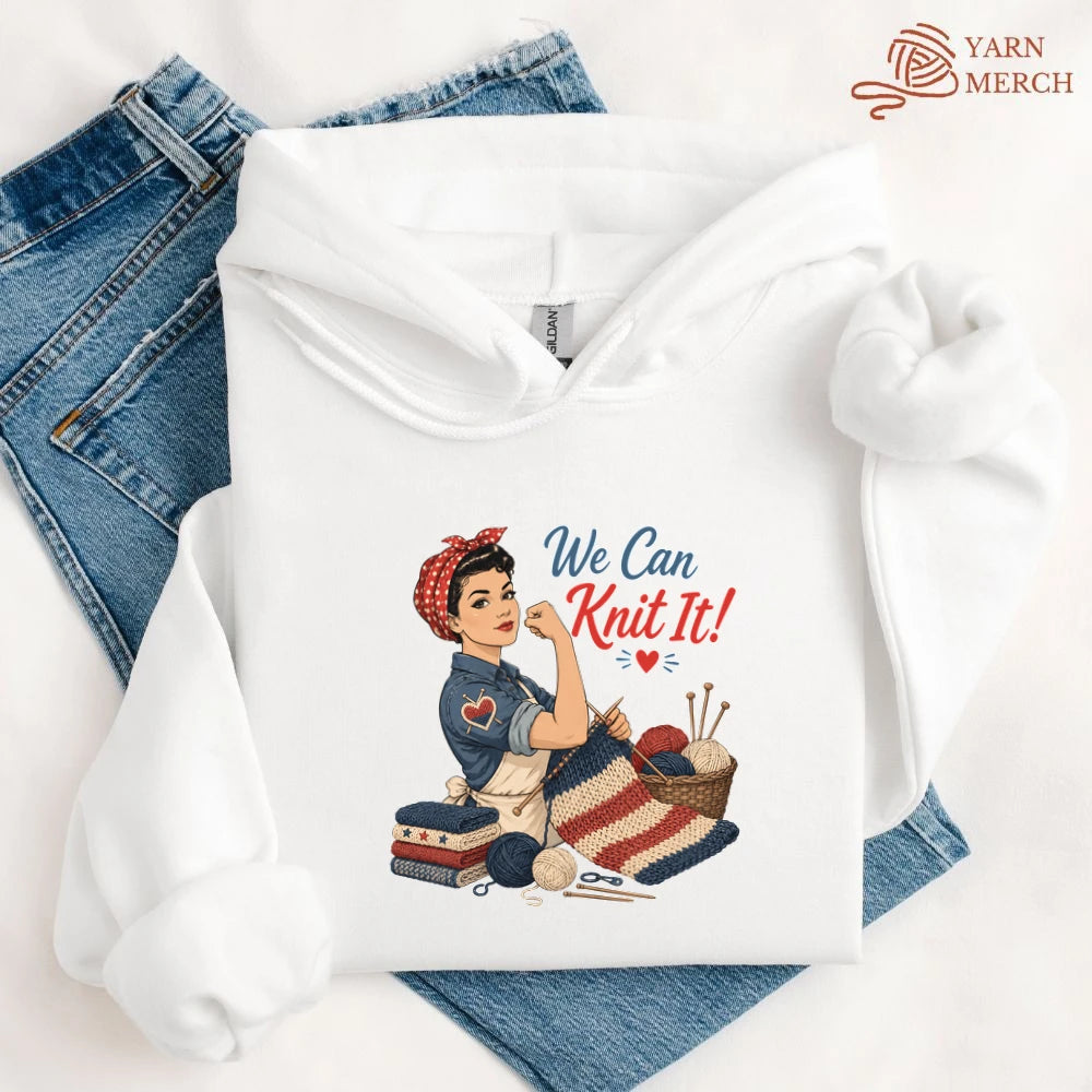 We Can Knit It Hoodie