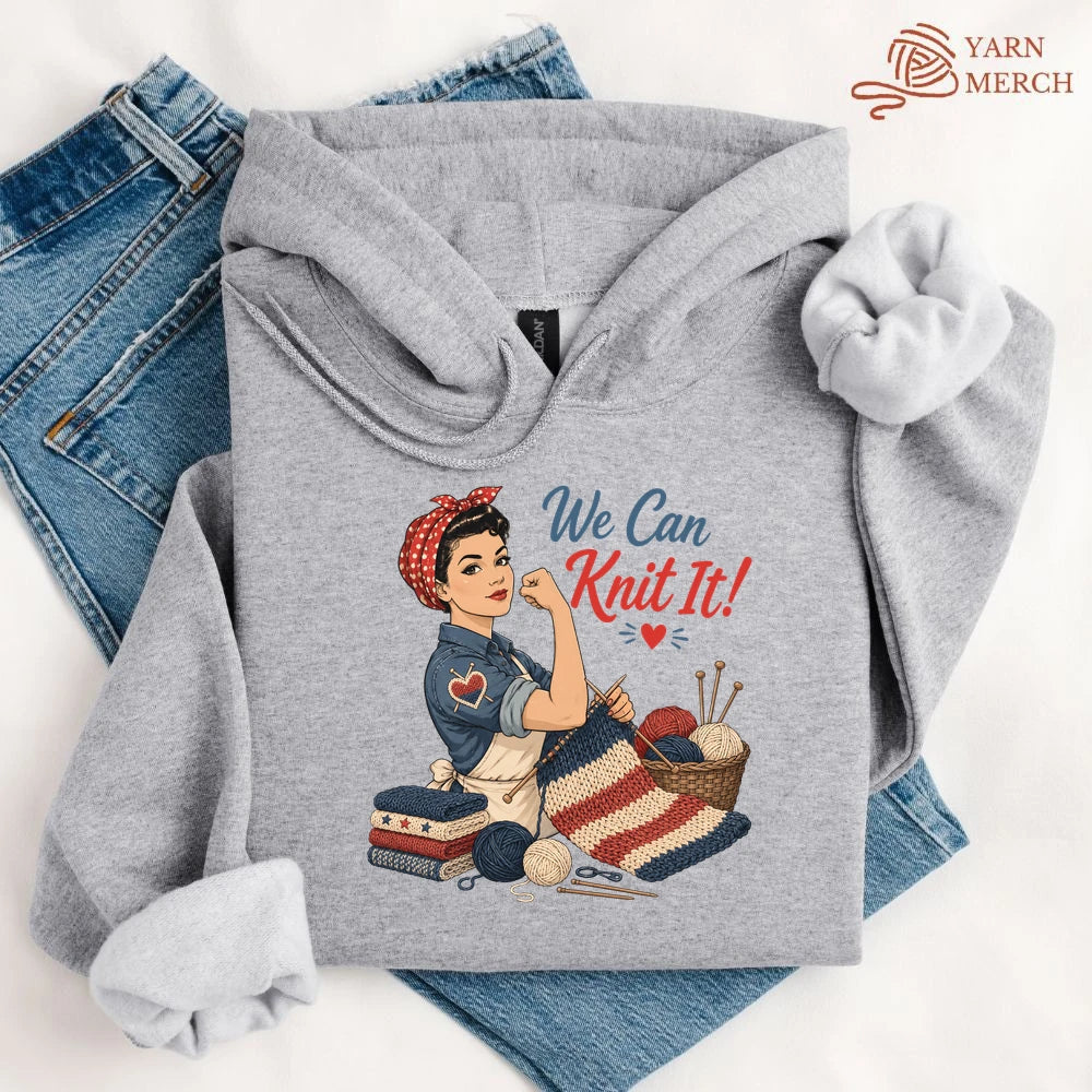 We Can Knit It Hoodie