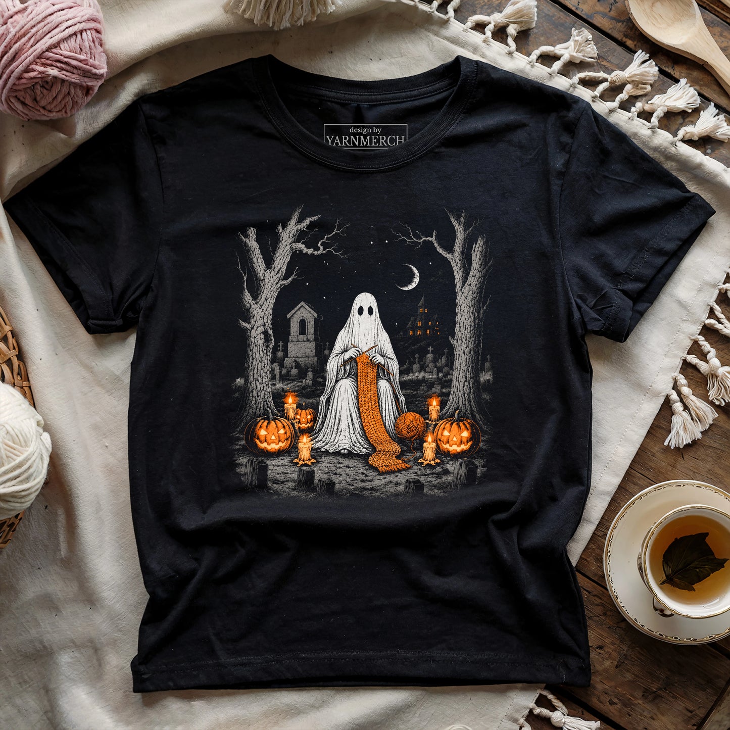 Ghostly Knitter T-shirt