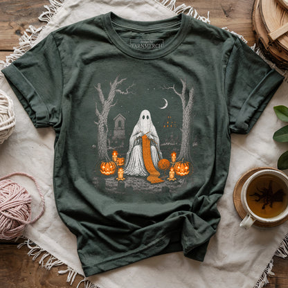 Ghostly Knitter T-shirt