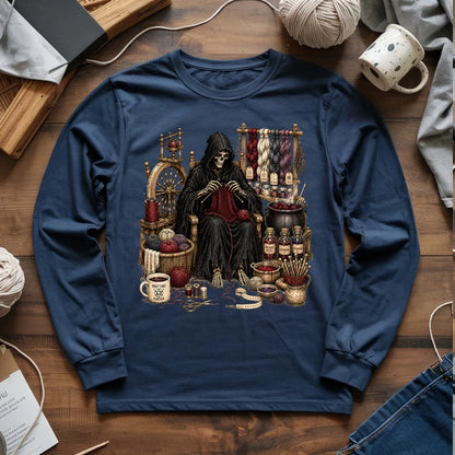 Knitting Devil Long Sleeve T-shirt