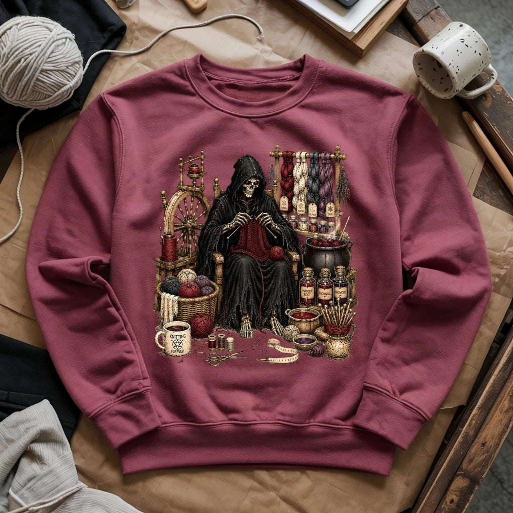 Knitting Devil Sweatshirt