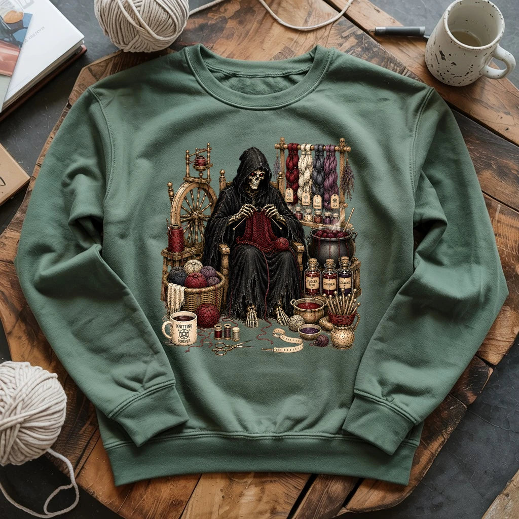 Knitting Devil Sweatshirt