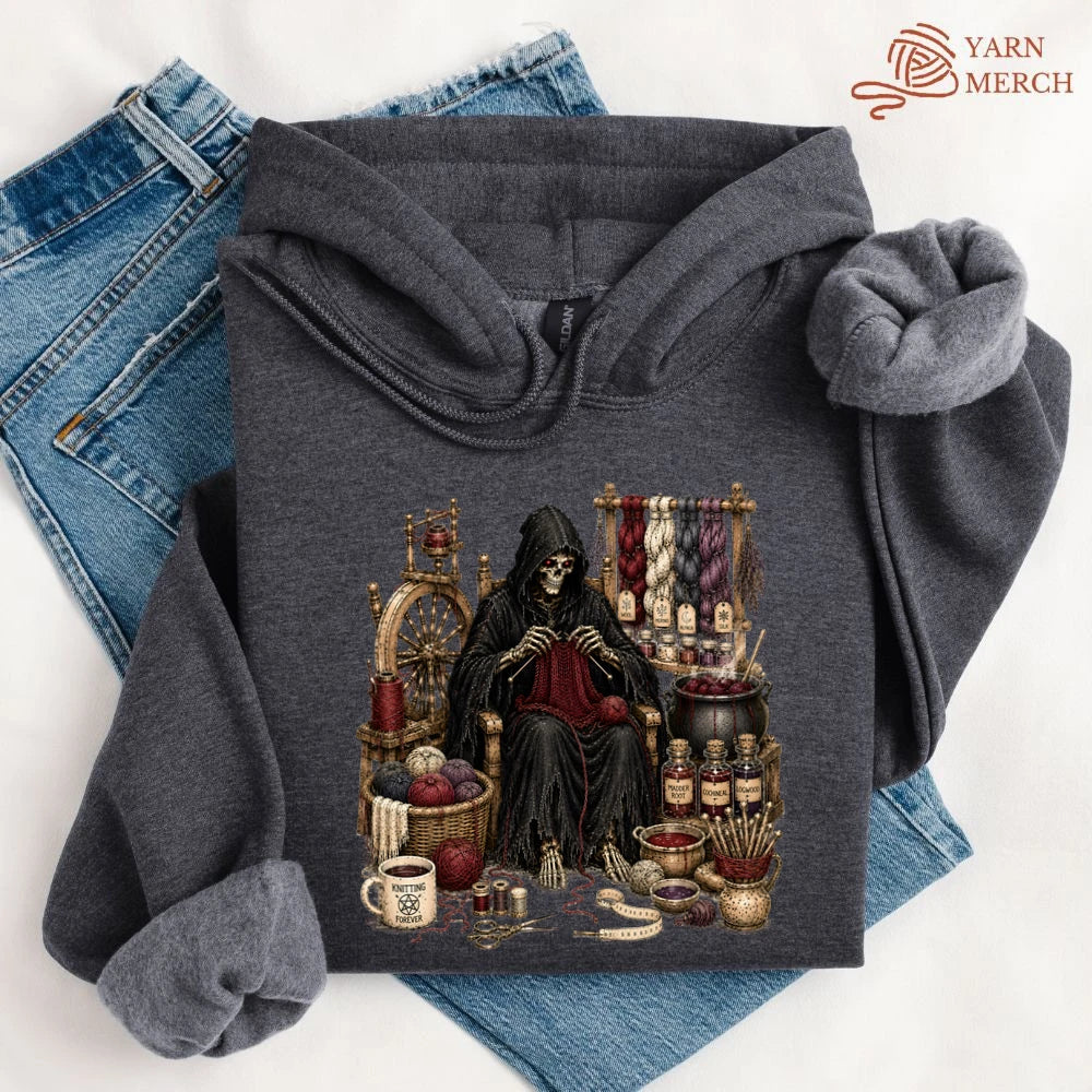 Knitting Devil Hoodie