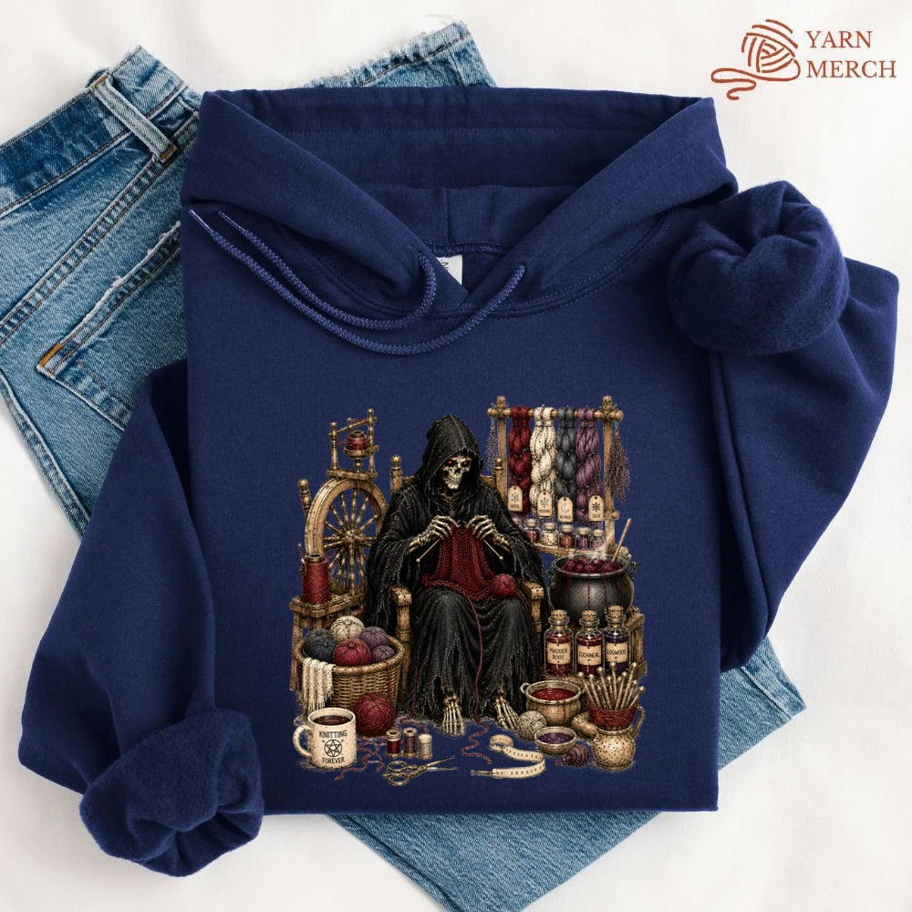 Knitting Devil Hoodie
