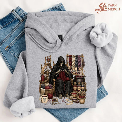 Knitting Devil Hoodie