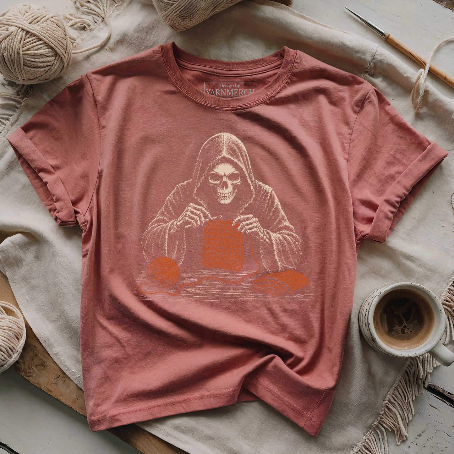 The Grim Crocheter T-shirt