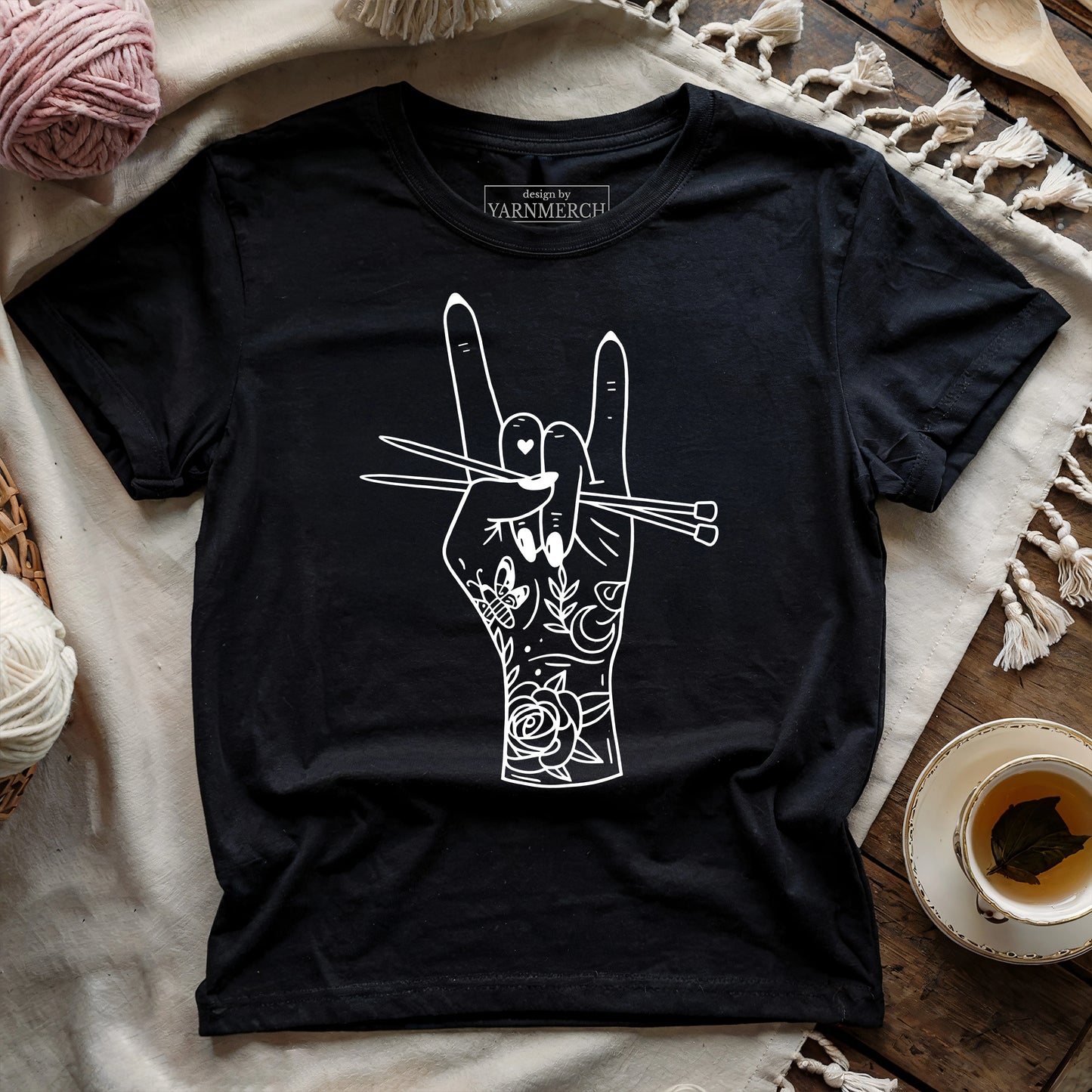 Knitting Rock T-shirt