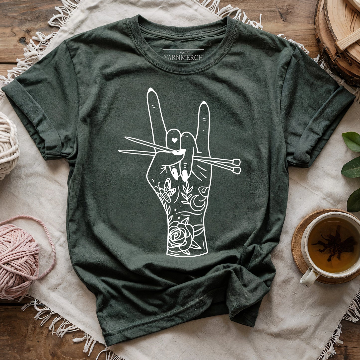 Knitting Rock T-shirt
