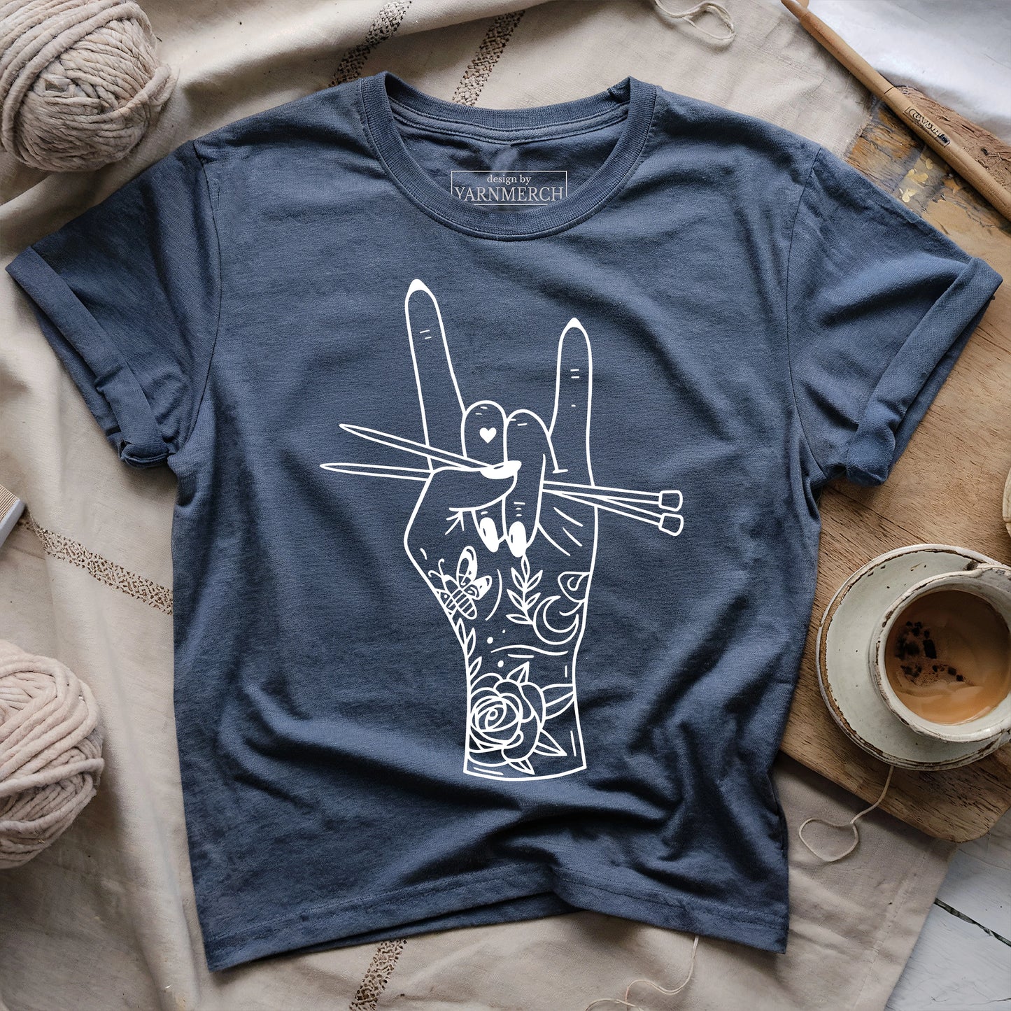 Knitting Rock T-shirt