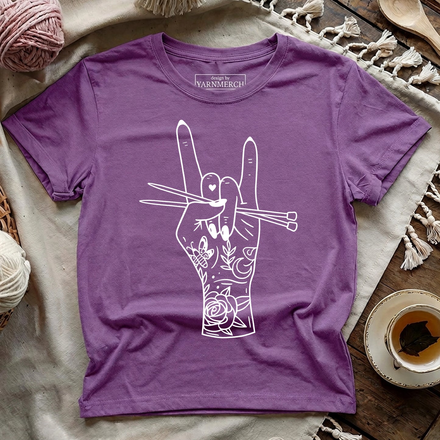 Knitting Rock T-shirt
