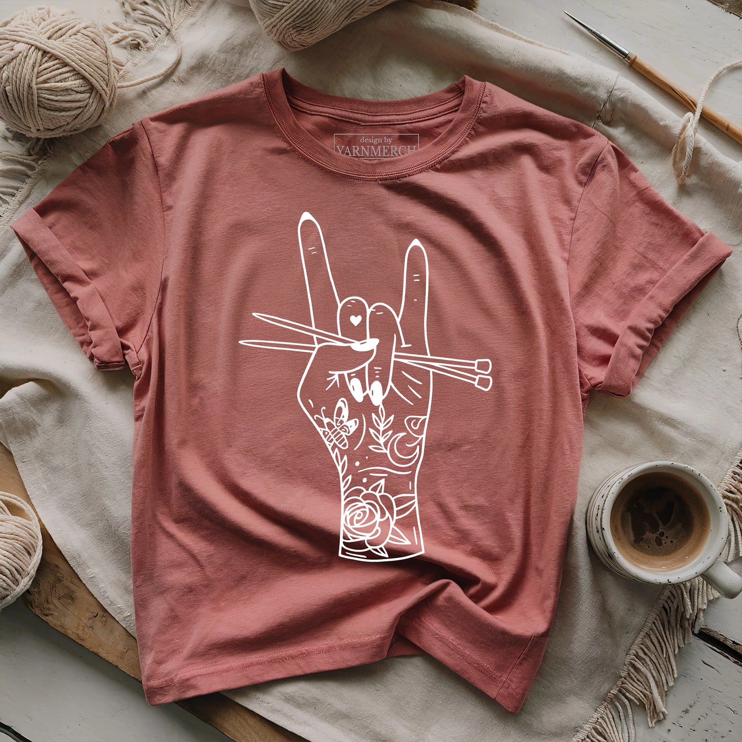Knitting Rock T-shirt