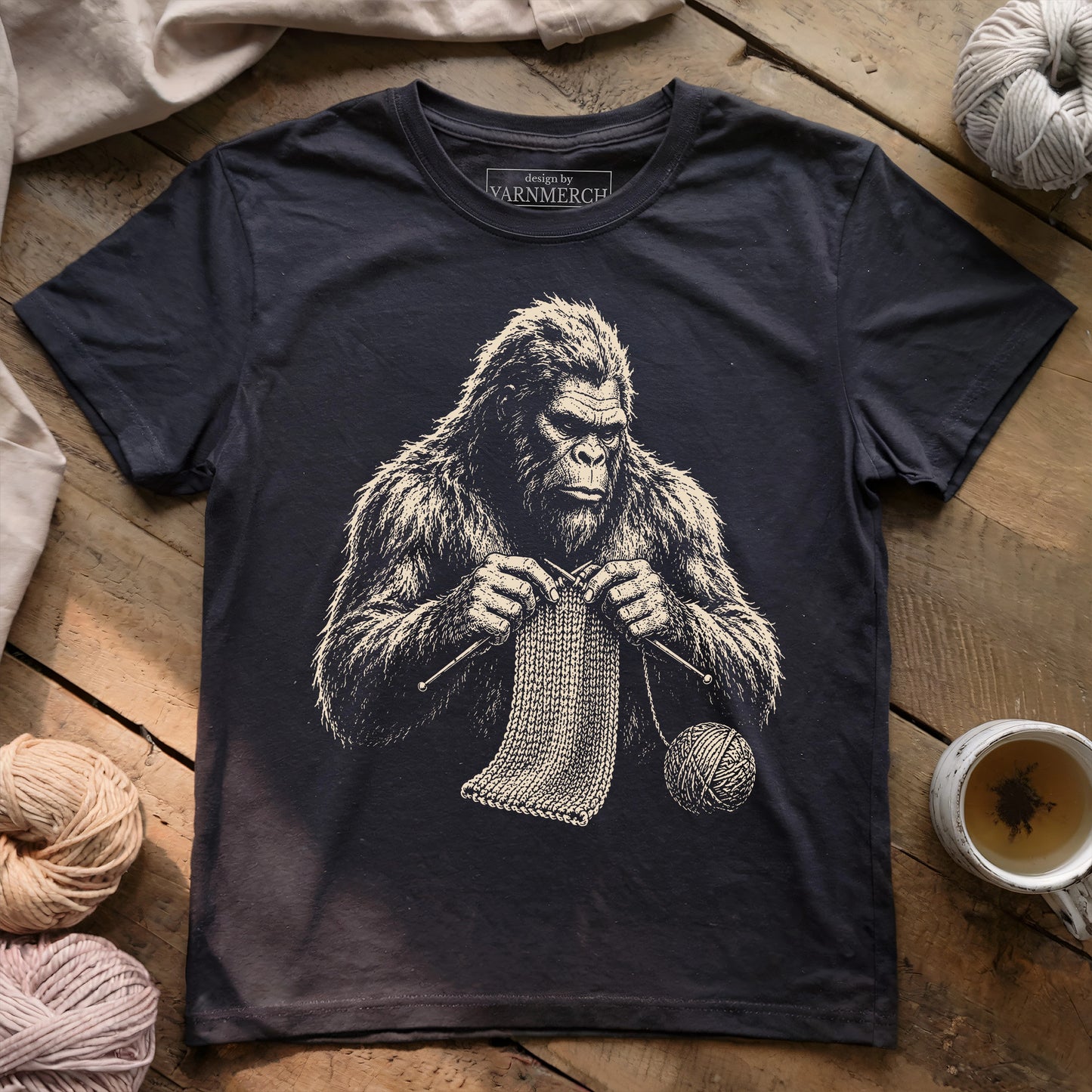 The Bigfoot Knitter T-shirt