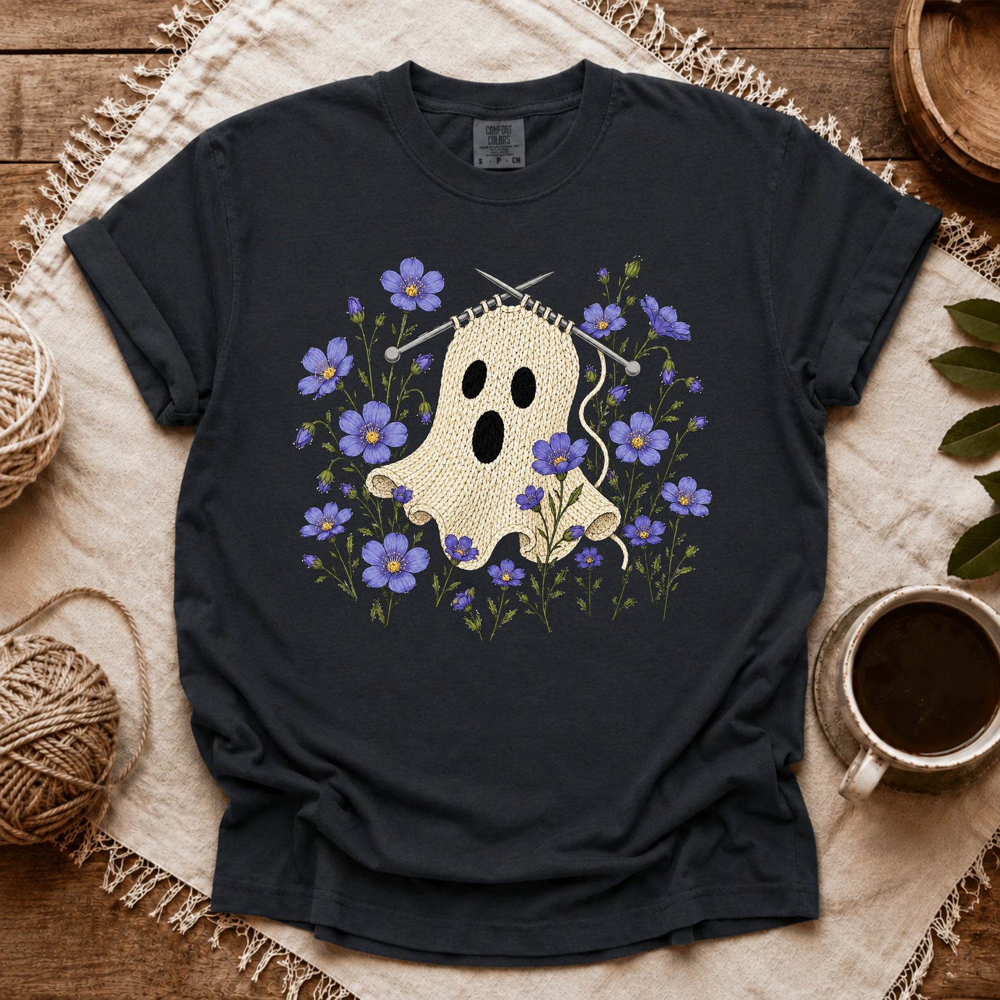 Comfort Colors Boo-Tiful Stitches T-shirt