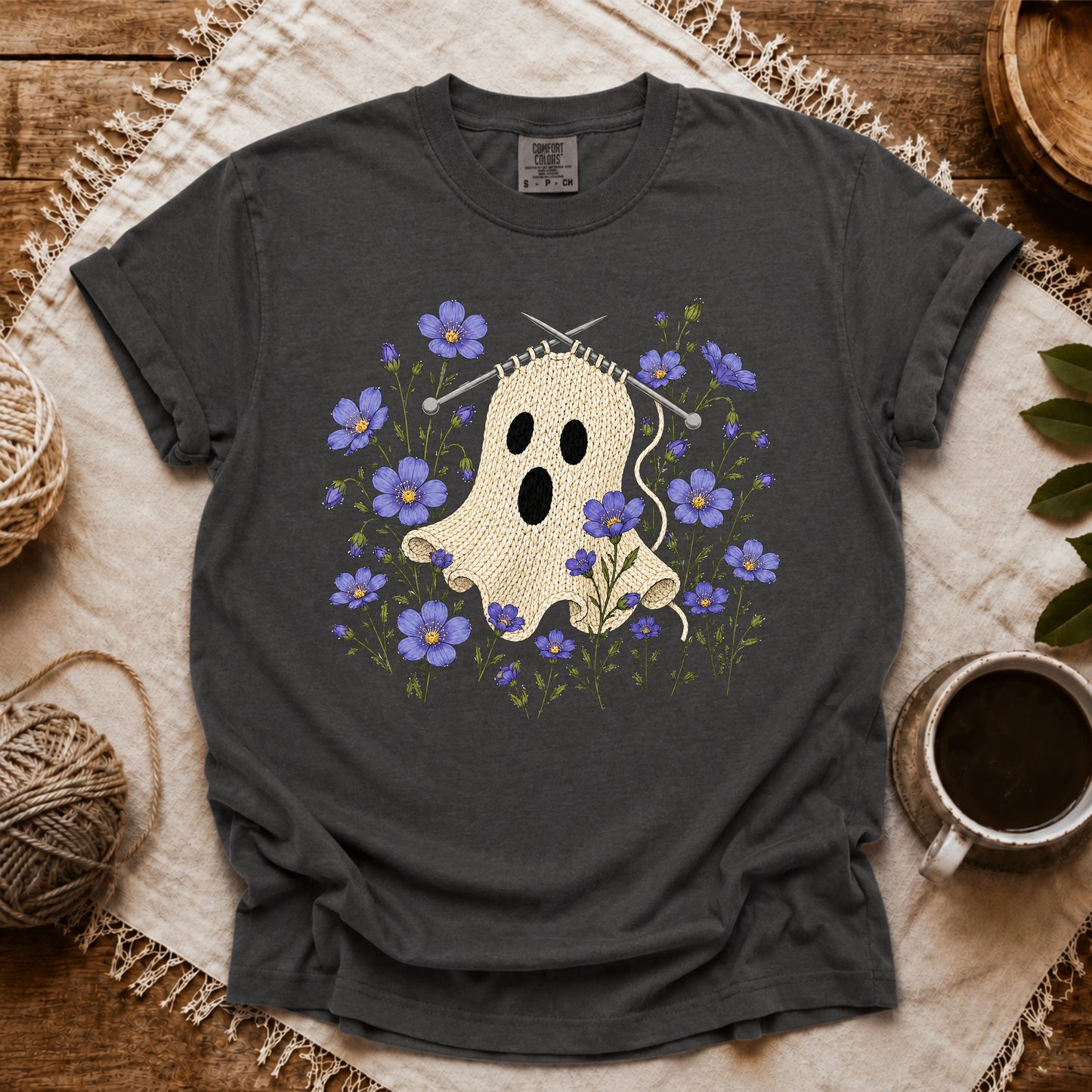 Comfort Colors Boo-Tiful Stitches T-shirt