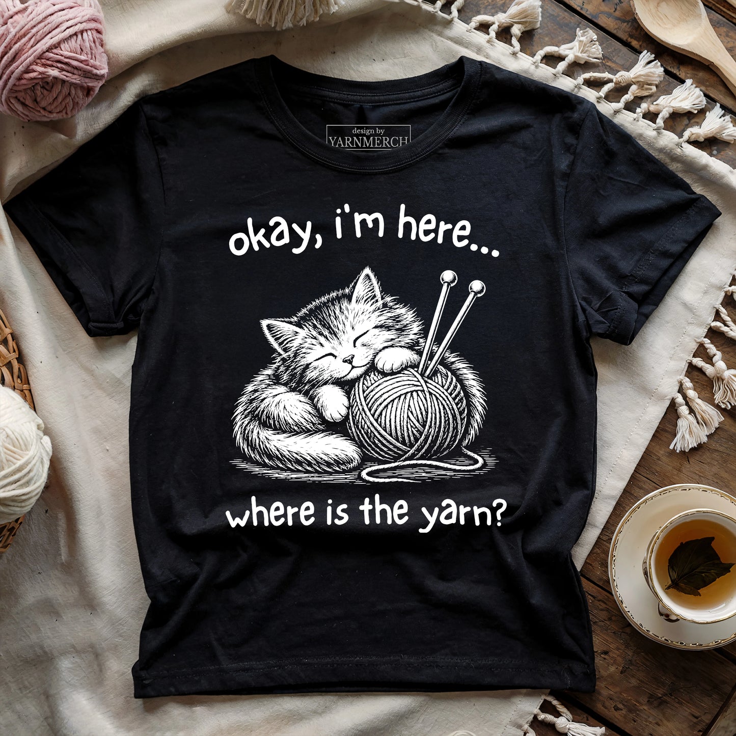 Where The Yarn T-shirt
