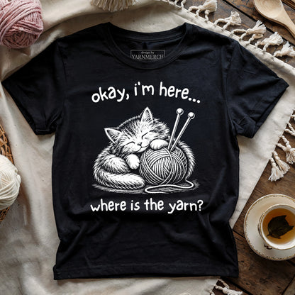 Where The Yarn T-shirt