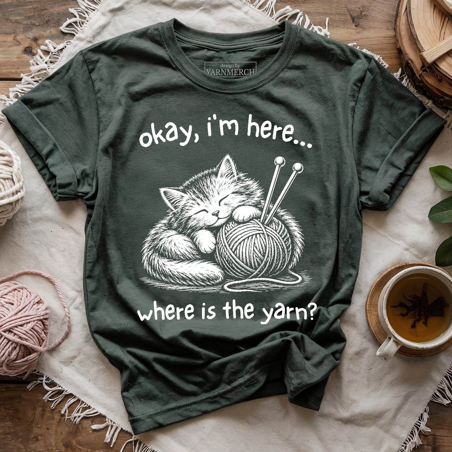 Where The Yarn T-shirt