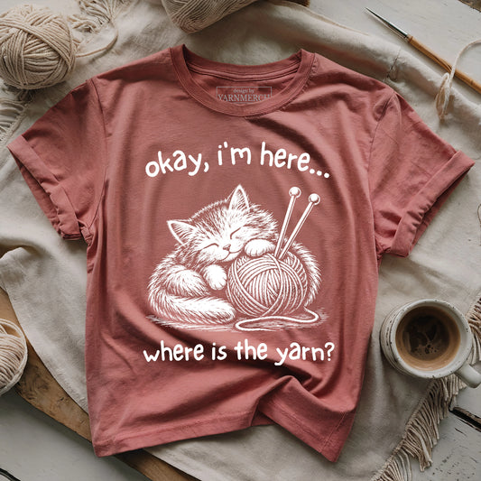 Where The Yarn T-shirt