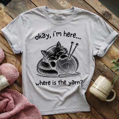 Where The Yarn T-shirt
