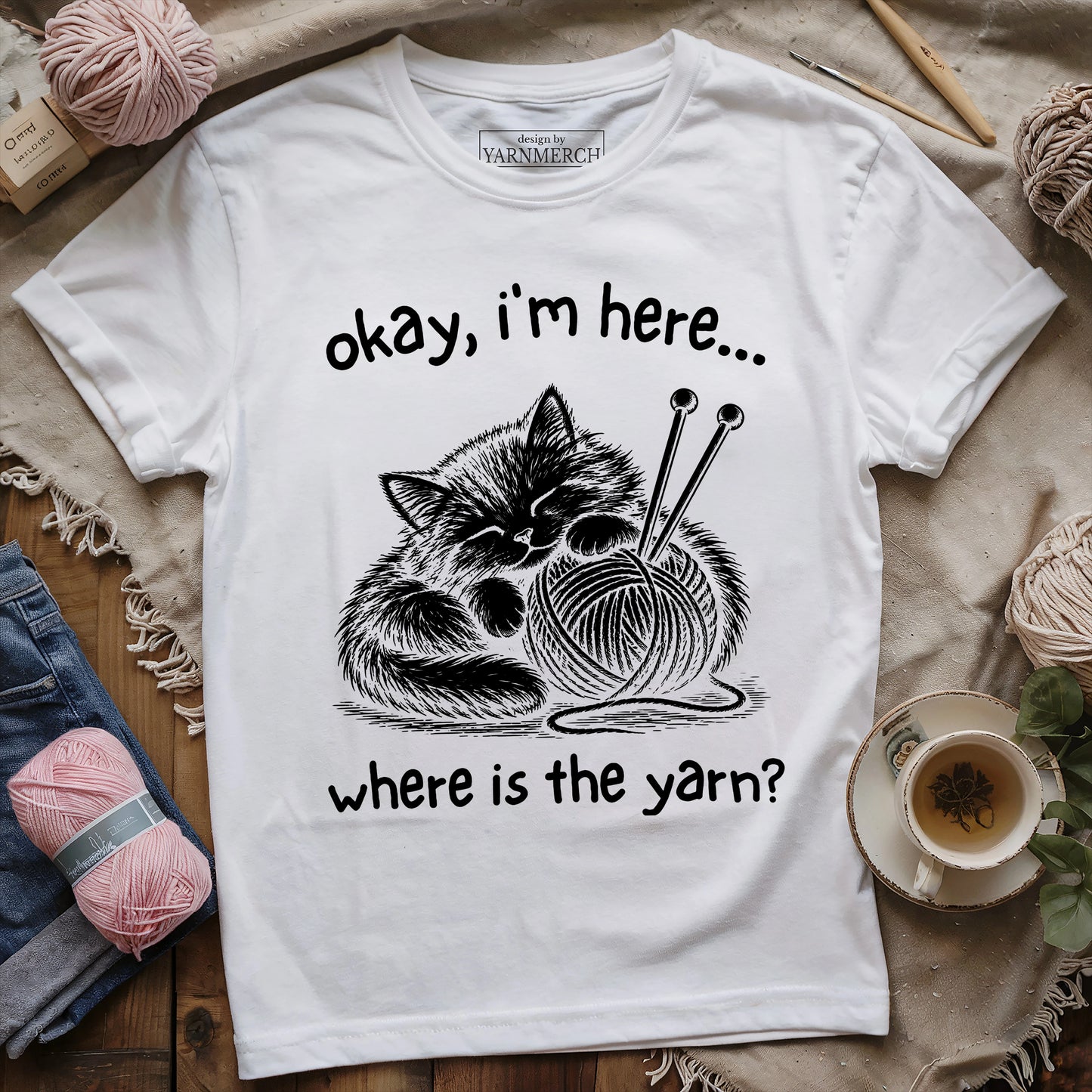 Where The Yarn T-shirt