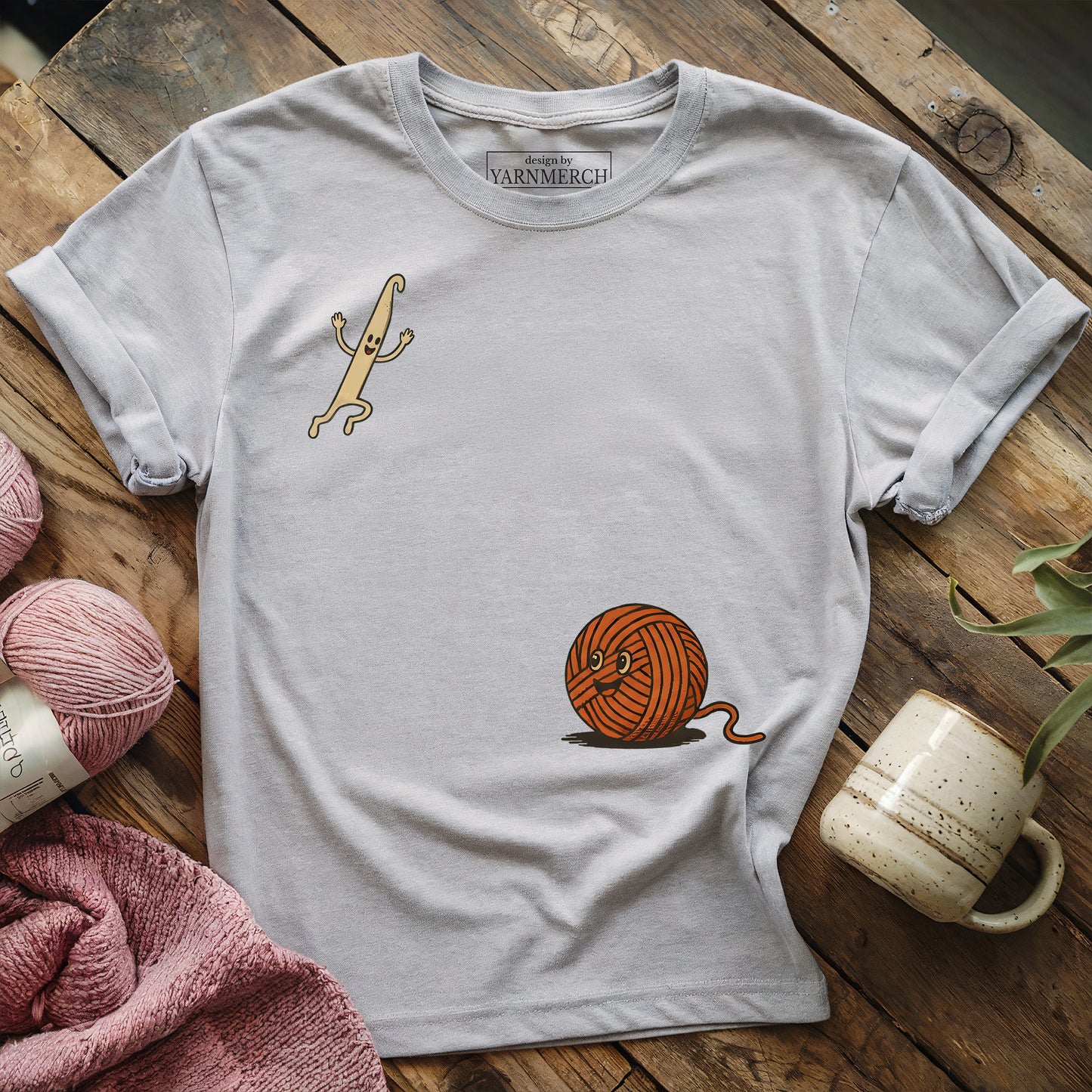 Hookerd on Yarn T-shirt