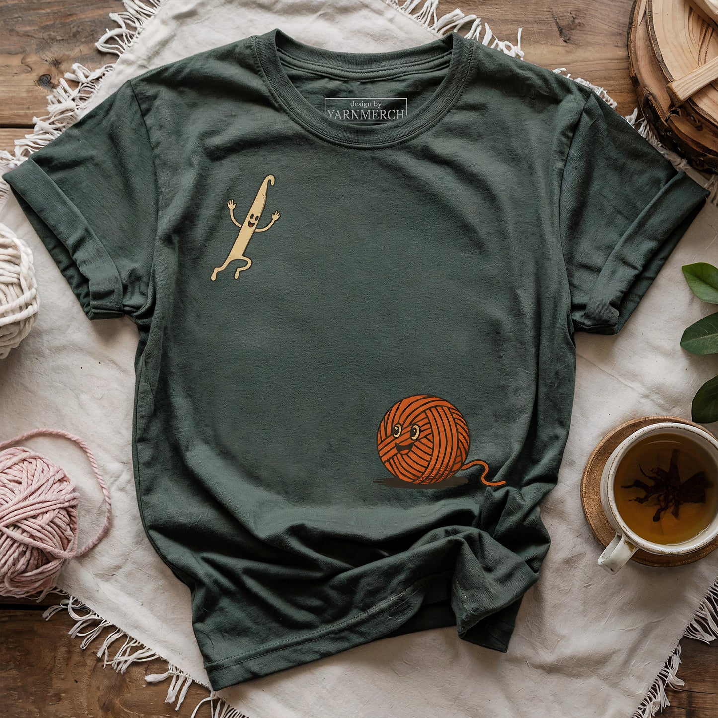 Hookerd on Yarn T-shirt