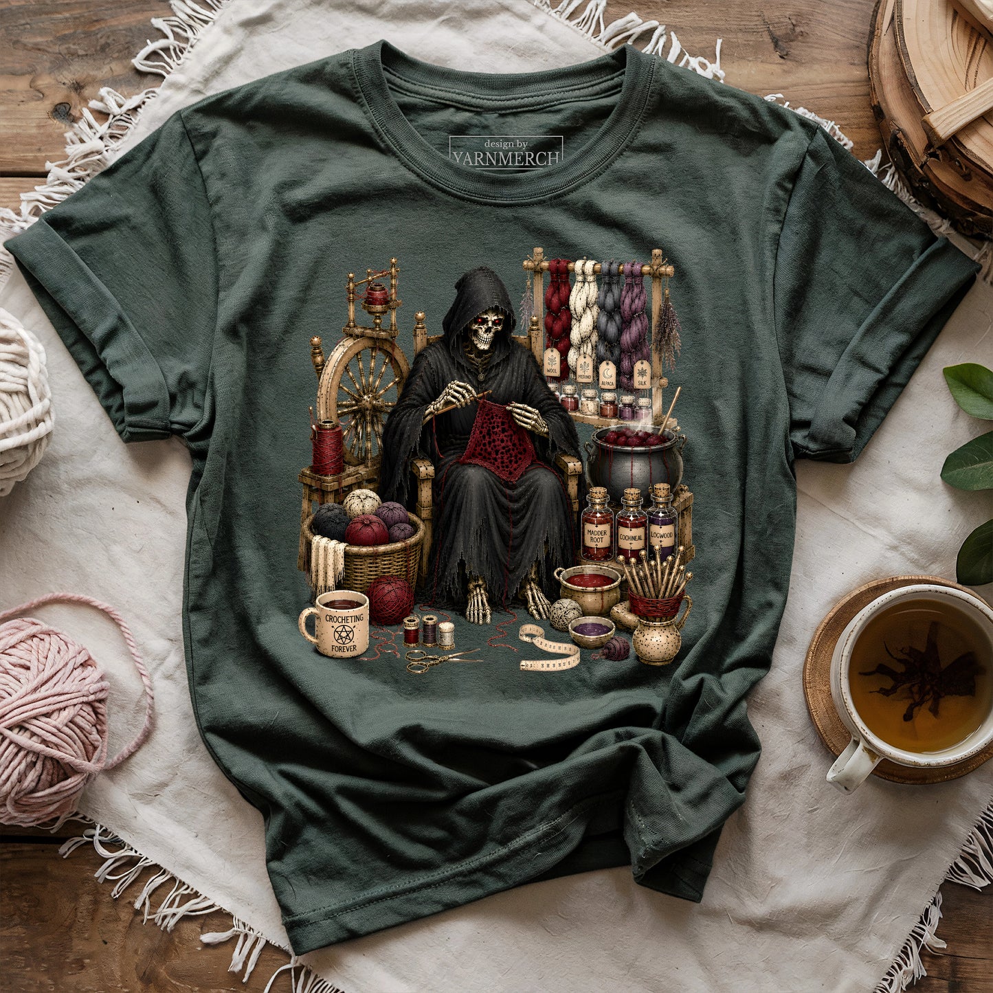 Crocheting Devil T-shirt