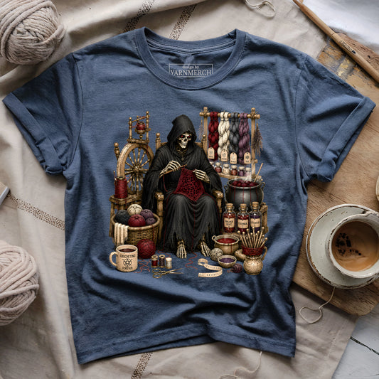 Crocheting Devil T-shirt