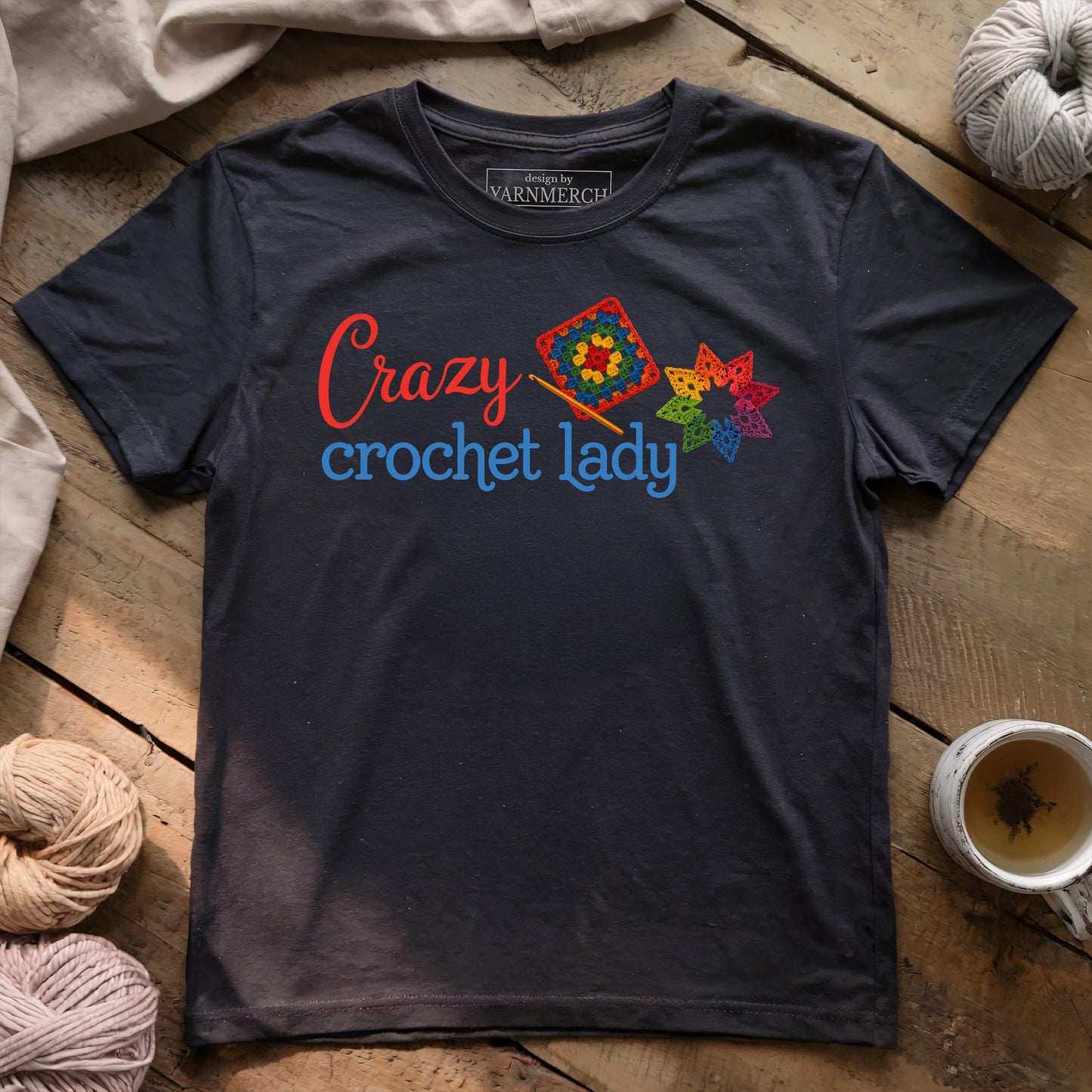Crazy Crochet Lady T-shirt