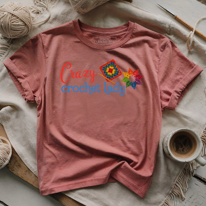 Crazy Crochet Lady T-shirt