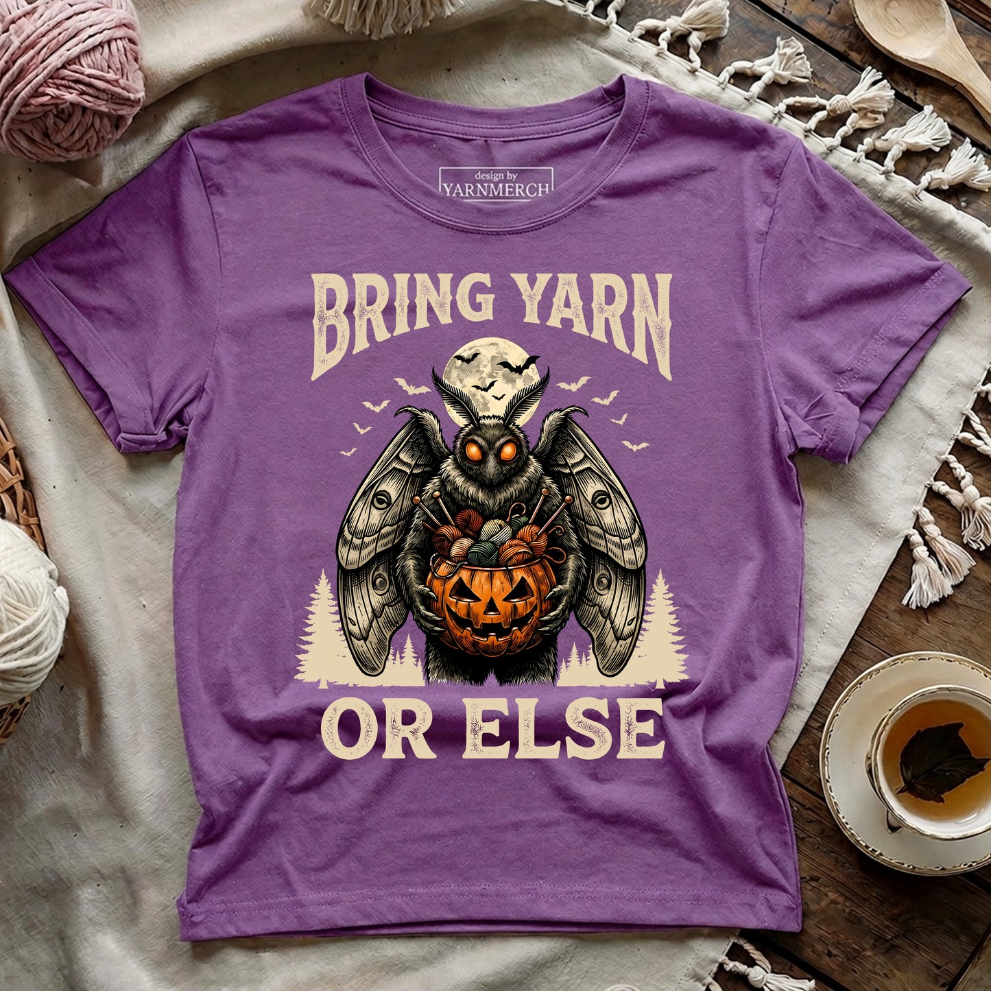 Bring Yarn Or Else T-shirt